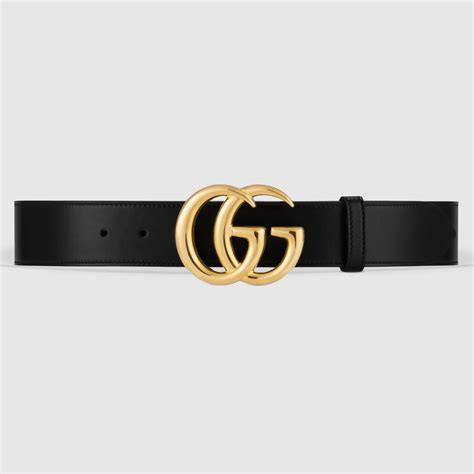 ceinture gucci homme 2020|Gucci Ceinture GG Marmont avec boucle brillante.